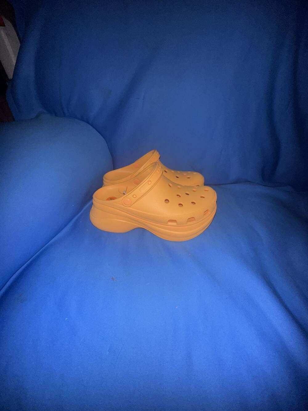 Crocs Classic Bae Platform Clogs in Orangesicle new size 11